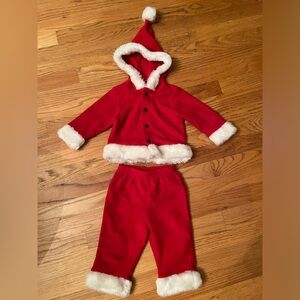 Santa Claus Outfit Baby size 12 M